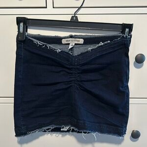 Urban Oitfitters denim mini skirt